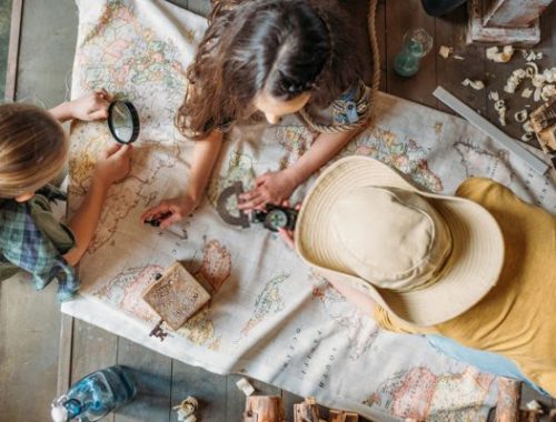 caccia al tesoro in casa per i bambini